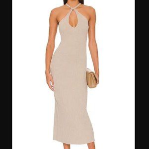 NEW $258 Bailey 44 Rylan Halter Sweater Dress, Size: Small